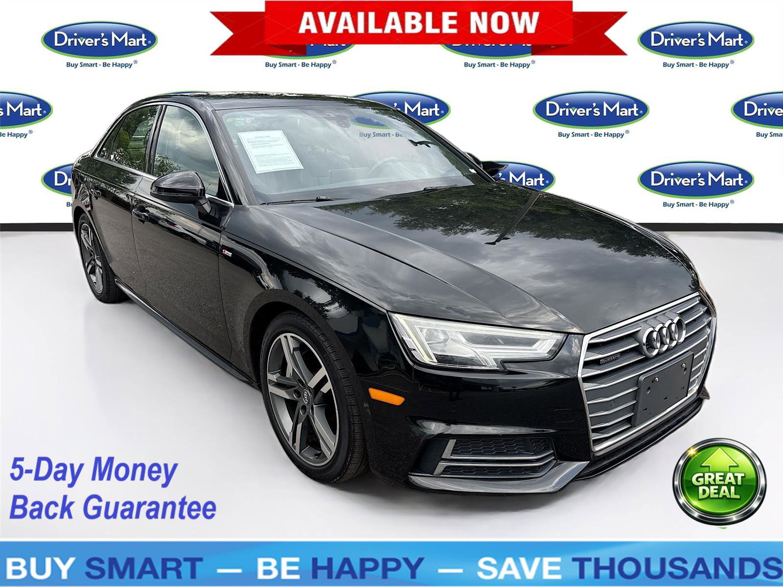 Used 2017 Audi A4 2.0T Premium Plus w/ Premium Plus Package AWD/4WD image 1