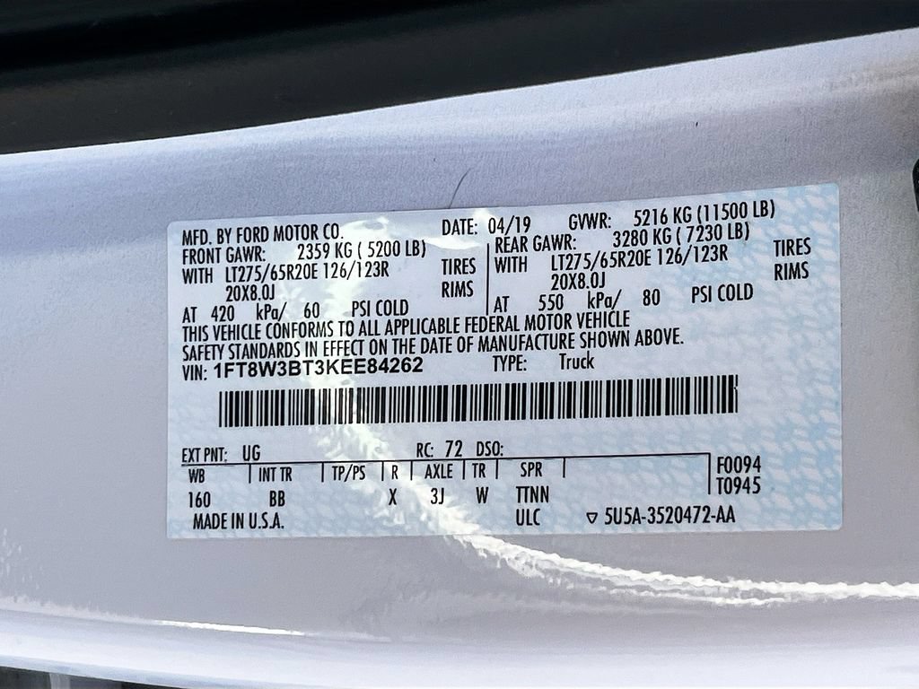 Used 2019 Ford F350 Platinum w/ Platinum Ultimate Package AWD/4WD image 35
