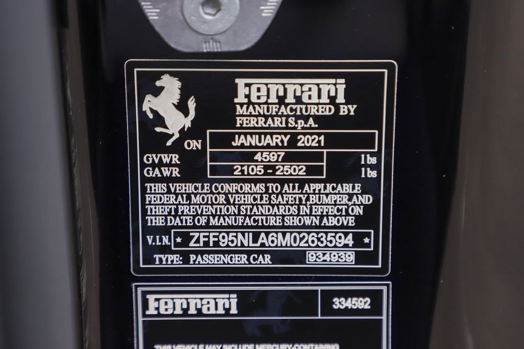 Certified 2021 Ferrari SF90 Stradale AWD/4WD image 58