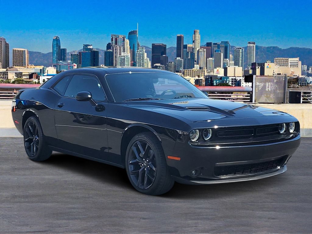 Used 2023 Dodge Challenger SXT w/ Blacktop Package RWD image 3