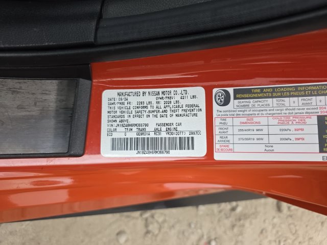Used 2024 Nissan Z Performance w/ Heritage Edition RWD image 33