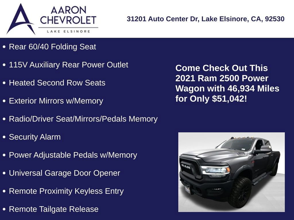 Used 2021 RAM 2500 Power Wagon image 14