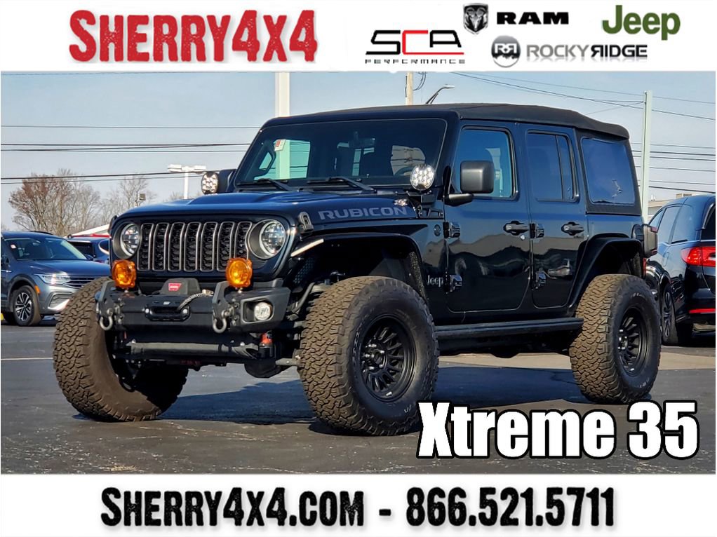 Used 2023 Jeep Wrangler Unlimited Rubicon w/ Xtreme 35 Tire Package AWD/4WD image 1