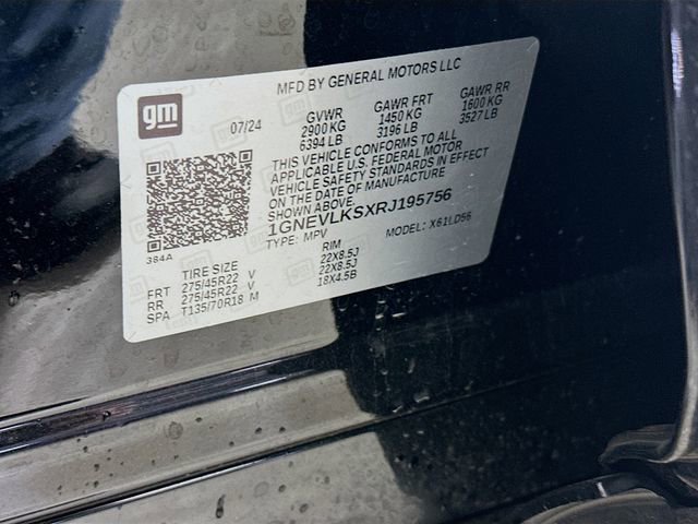 Certified 2024 Chevrolet Traverse RS w/ LPO, Floor Liner Package image 19