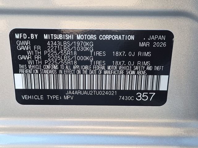 New 2026 Mitsubishi Outlander Sport ES AWD/4WD image 36