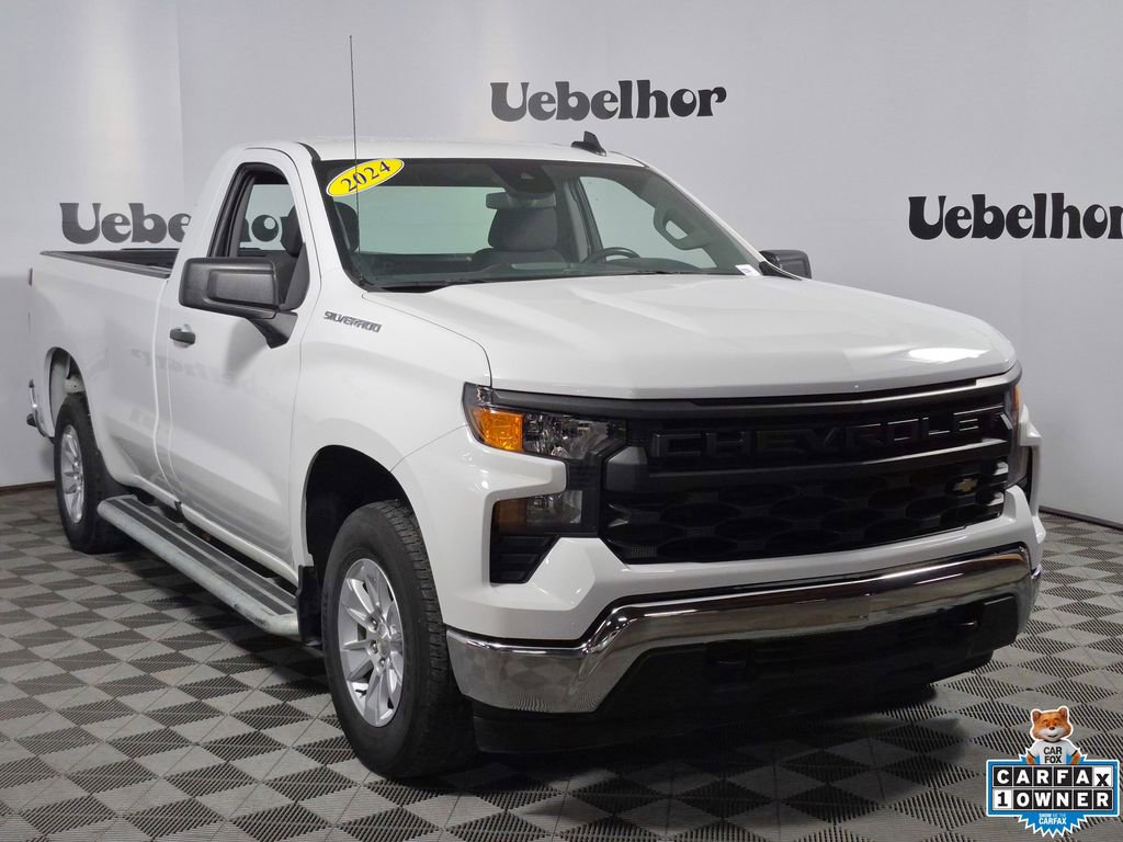 Certified 2024 Chevrolet Silverado 1500 W/T w/ WT Fleet Convenience Package image 1