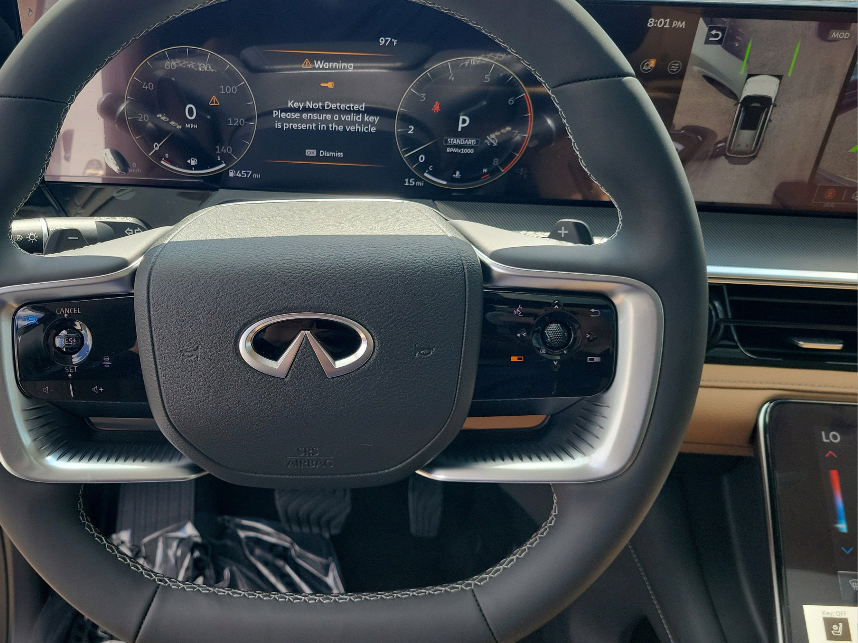 New 2027 INFINITI QX80 Luxe w/ Cargo Package RWD image 20