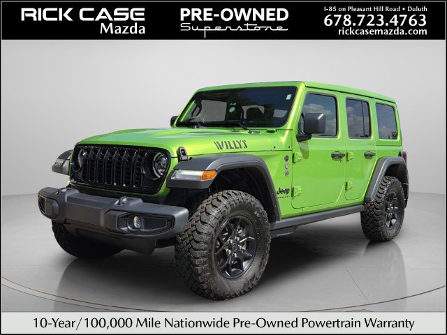 Used 2026 Jeep Wrangler Unlimited Sport AWD/4WD image 1