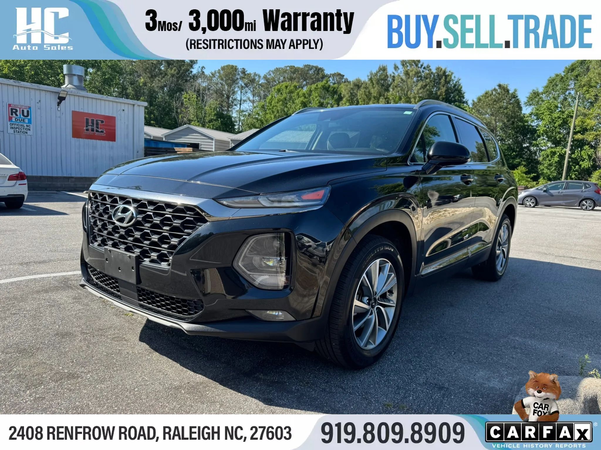 Used 2019 Hyundai Santa Fe SEL FWD image 1