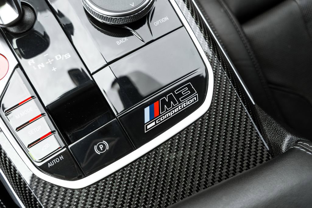 Used 2021 BMW M3 Competition w/ M Carbon Exterior Package RWD image 10