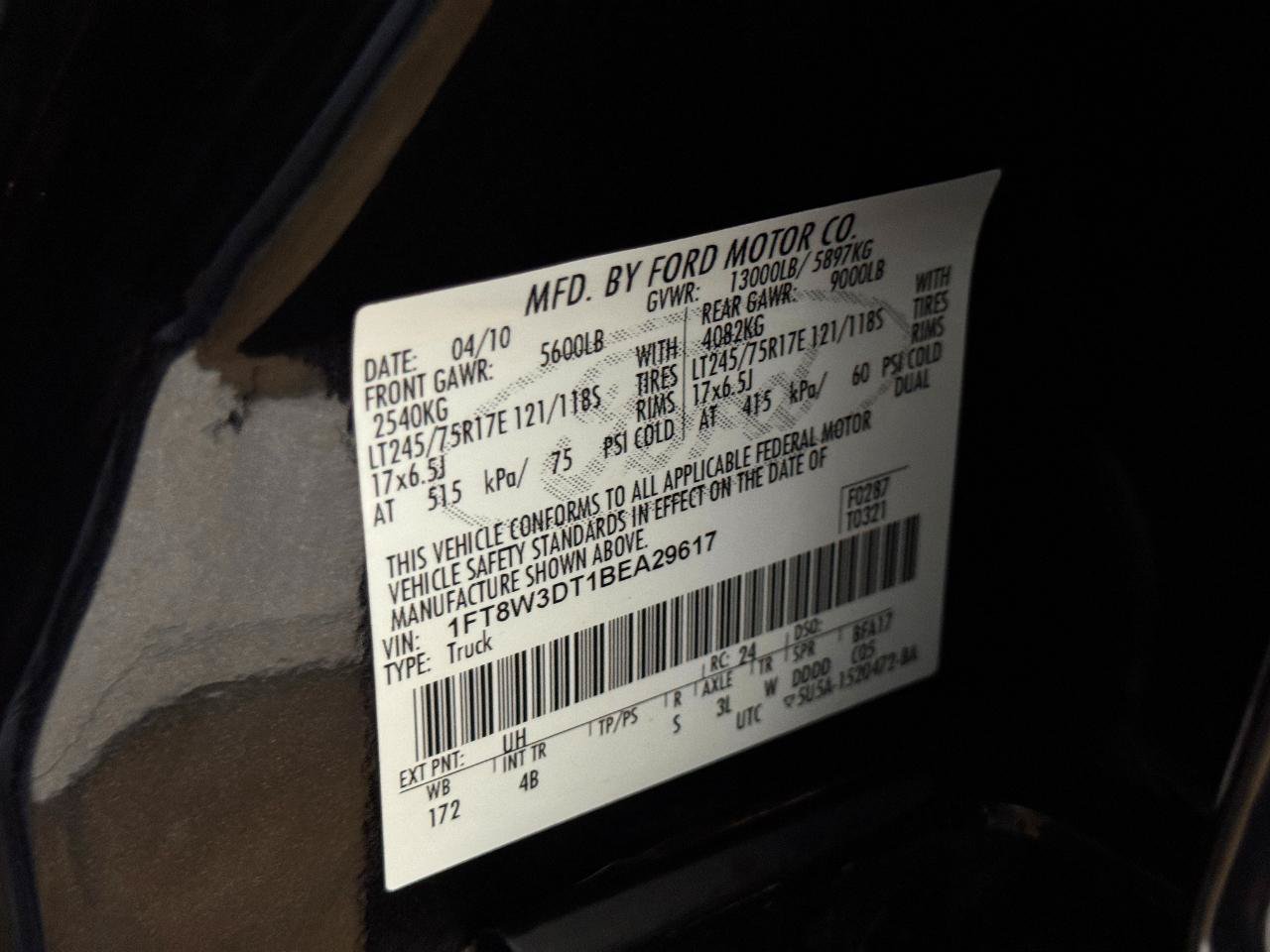 Used 2011 Ford F350 Lariat w/ Chrome Pkg AWD/4WD image 50