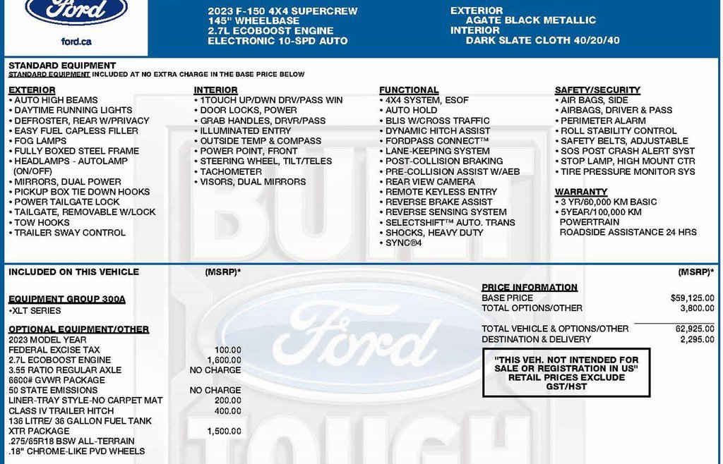 Used 2023 Ford F150 XLT w/ XTR Package image 3
