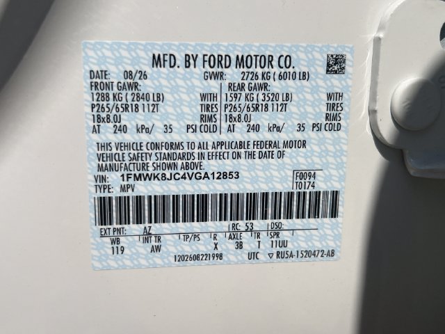 New 2027 Ford Explorer Tremor AWD/4WD image 22
