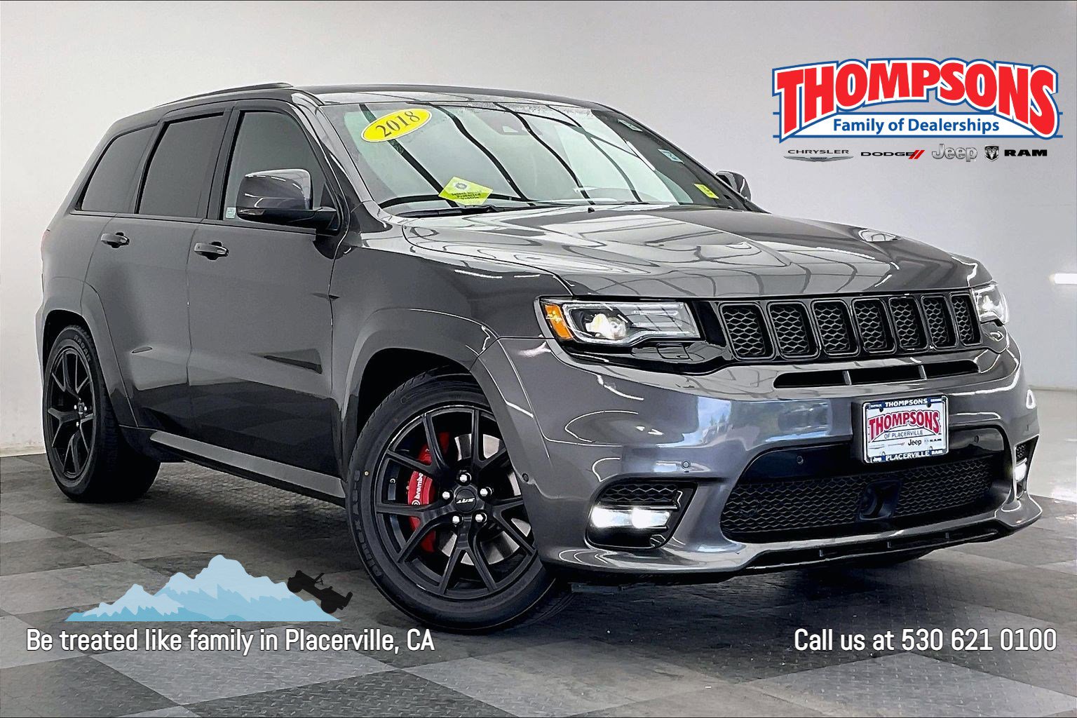 Used 2018 Jeep Grand Cherokee SRT w/ Trailer Tow Group IV AWD/4WD video 1