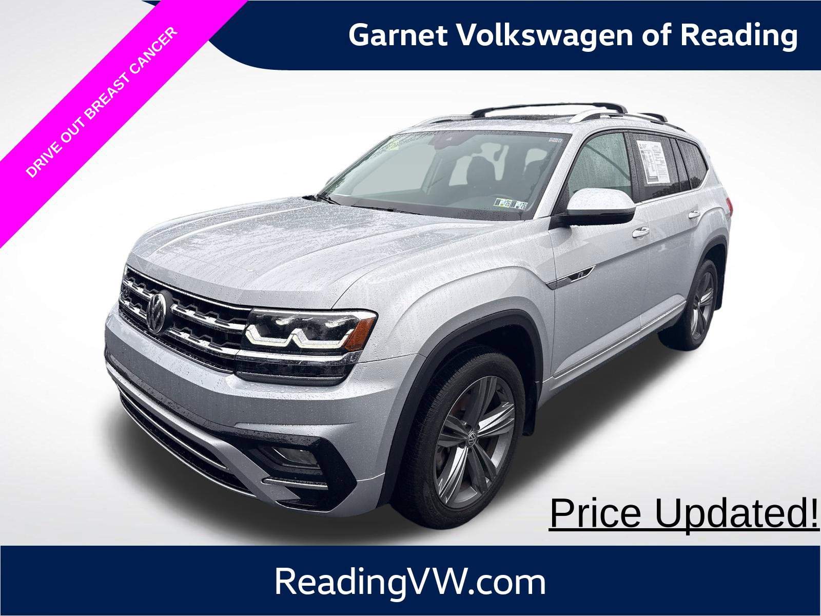 Used 2019 Volkswagen Atlas SE w/ Panoramic Sunroof Package