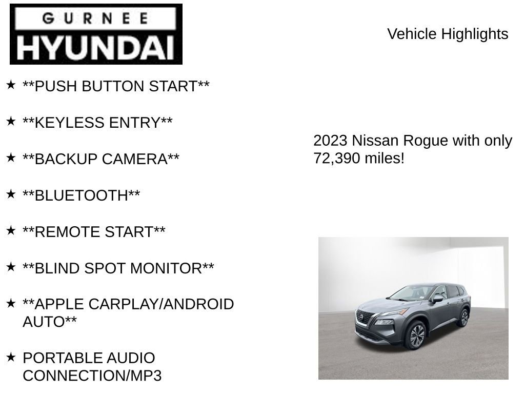 Used 2023 Nissan Rogue SV image 7