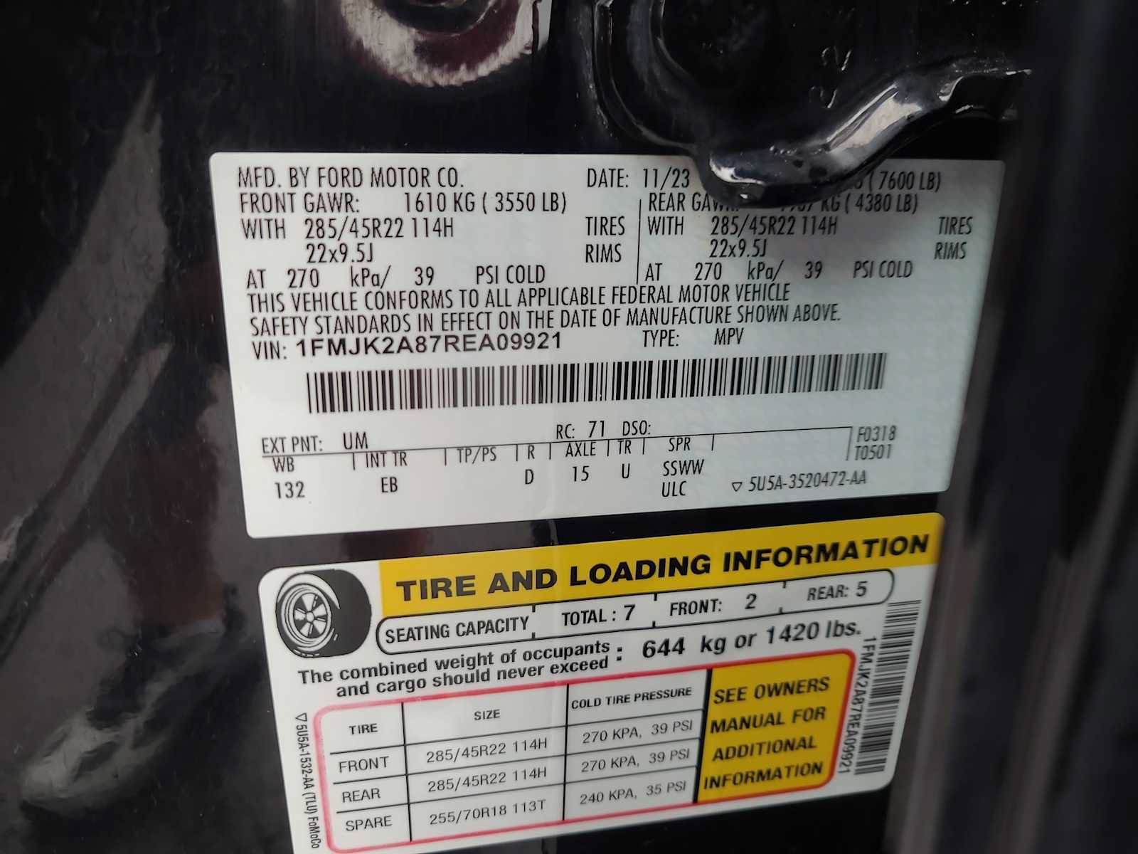 Used 2024 Ford Expedition Max Limited AWD/4WD image 29