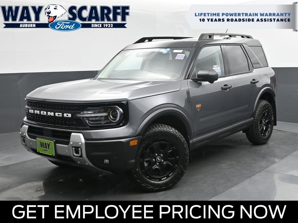 New 2026 Ford Bronco Sport Badlands w/ Sasquatch Badlands Package AWD/4WD image 1