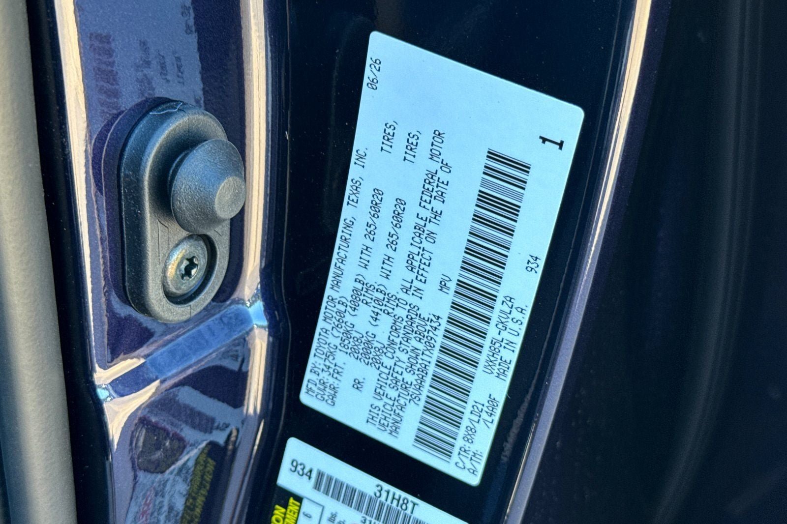 New 2026 Toyota Sequoia Limited AWD/4WD image 35