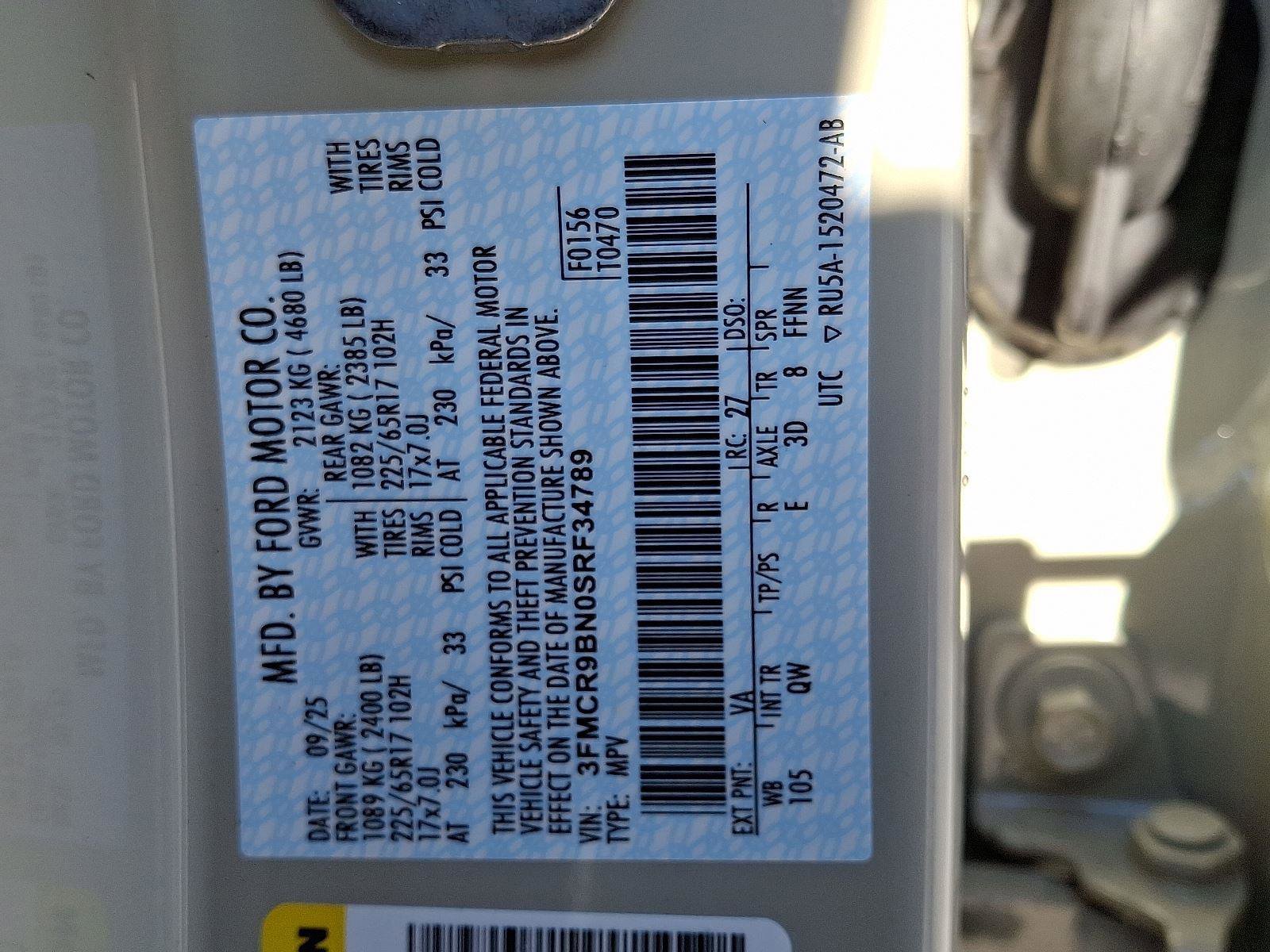 New 2025 Ford Bronco Sport Big Bend image 17