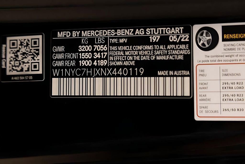 Used 2022 Mercedes-Benz G 63 AMG 4MATIC image 55