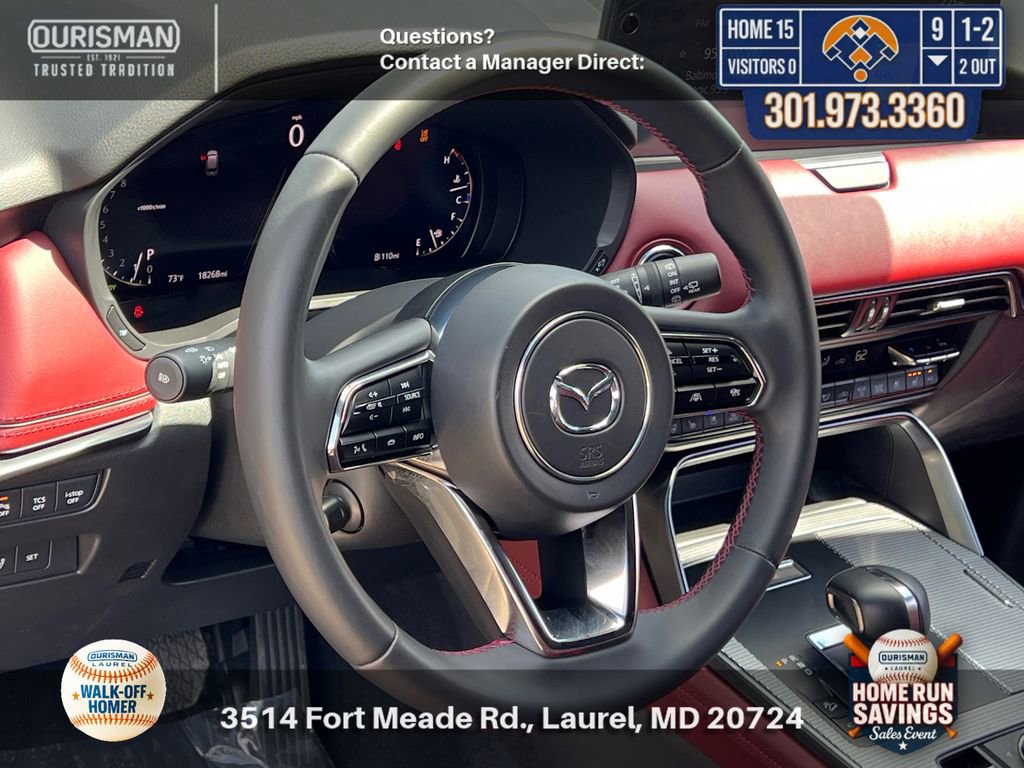 Used 2025 MAZDA CX-70 3.3 Turbo S w/ Premium Package AWD/4WD image 9