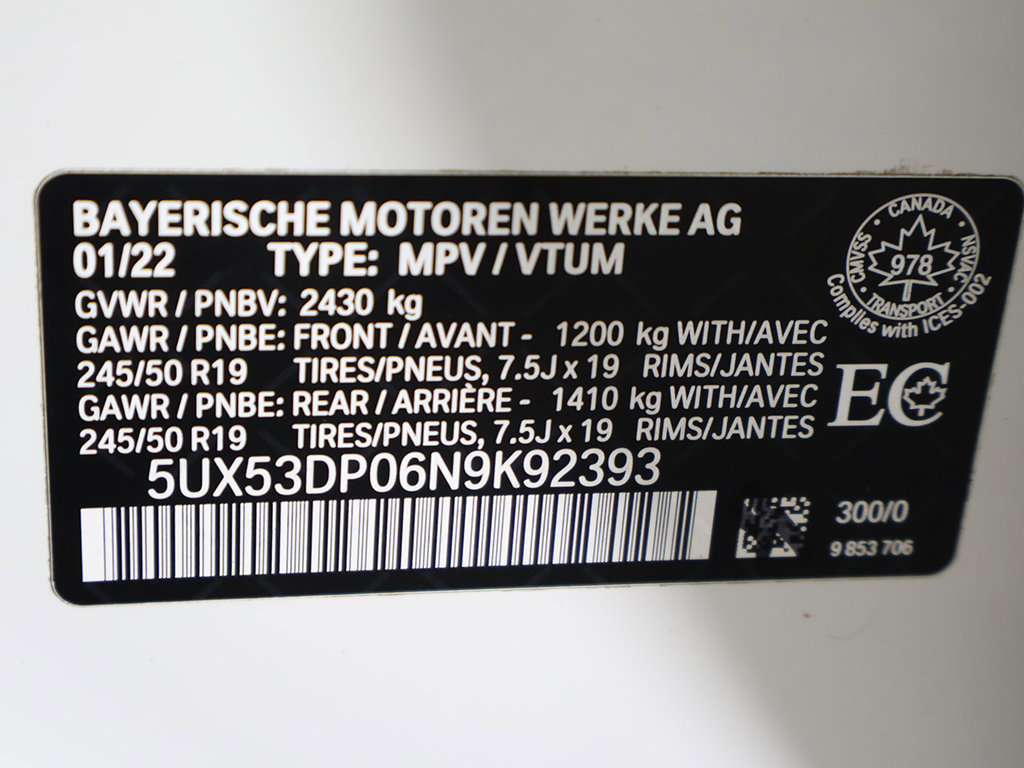 Used 2022 BMW X3 xDrive30i AWD/4WD image 62