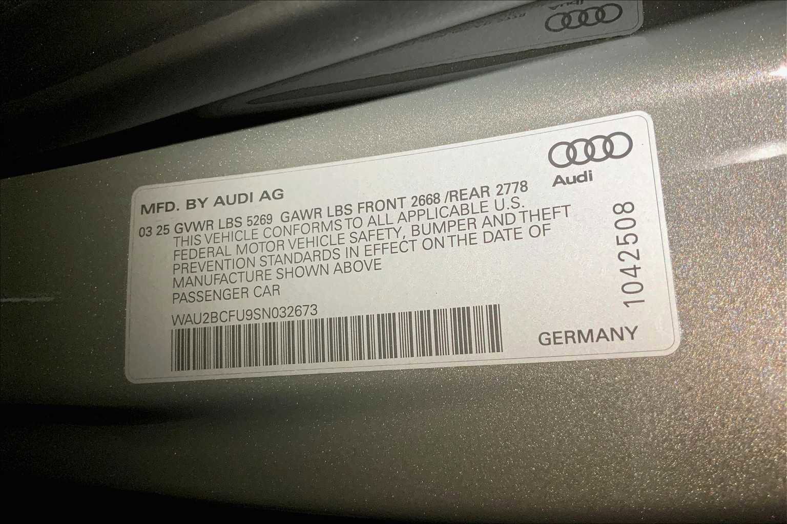 New 2025 Audi A5 2.0T Premium Plus w/ Premium Plus image 18