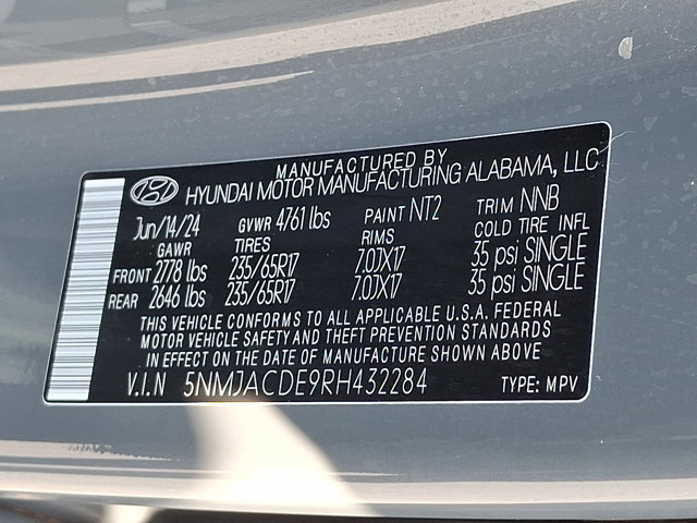 Certified 2024 Hyundai Tucson SE AWD/4WD image 26