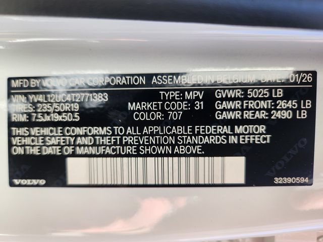 New 2026 Volvo XC40 B5 Plus w/ Protection Package Premier AWD/4WD image 25