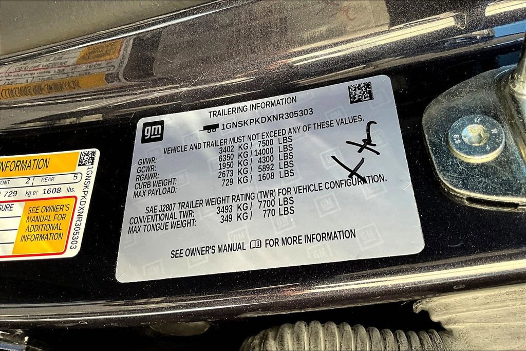 Used 2022 Chevrolet Tahoe Z71 w/ Luxury Package image 20