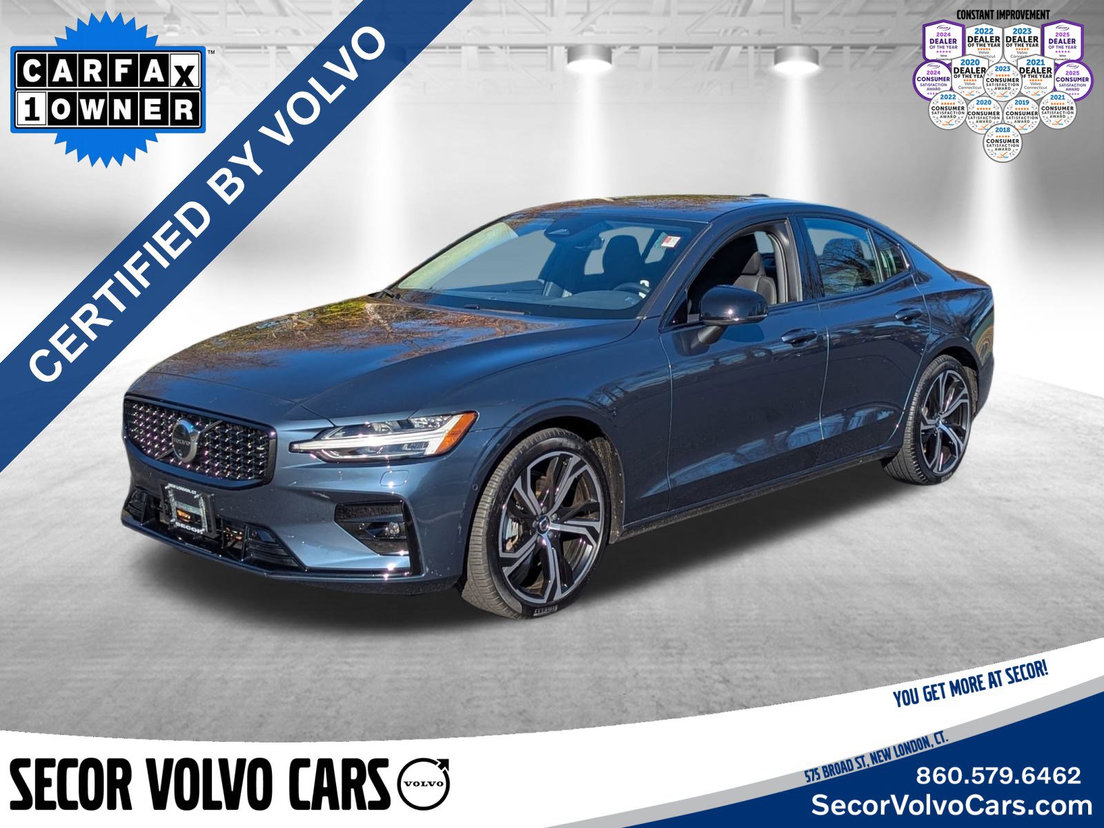 Certified 2024 Volvo S60 B5 Plus w/ Climate Package