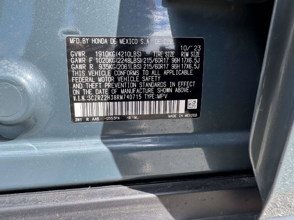 Used 2024 Honda HR-V LX image 33