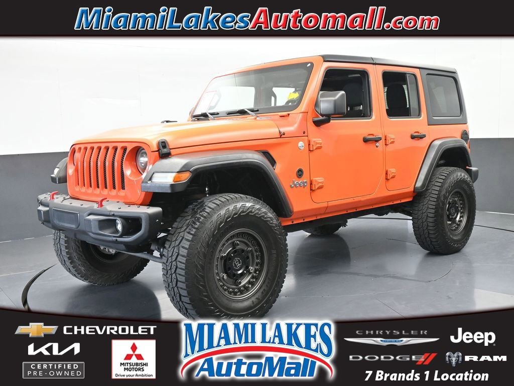 Used 2018 Jeep Wrangler Unlimited Sport S