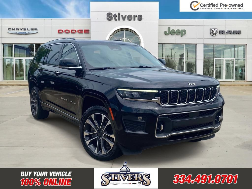 Used 2021 Jeep Grand Cherokee L Overland w/ Luxury Tech Group IV AWD/4WD image 1