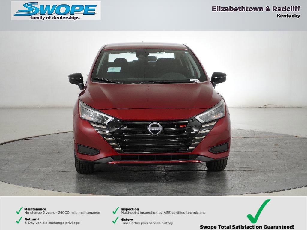 New 2025 Nissan Versa SR w/ Trunk Package FWD image 12