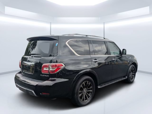 Used 2019 Nissan Armada Platinum w/ Captain's Chairs Package RWD image 3