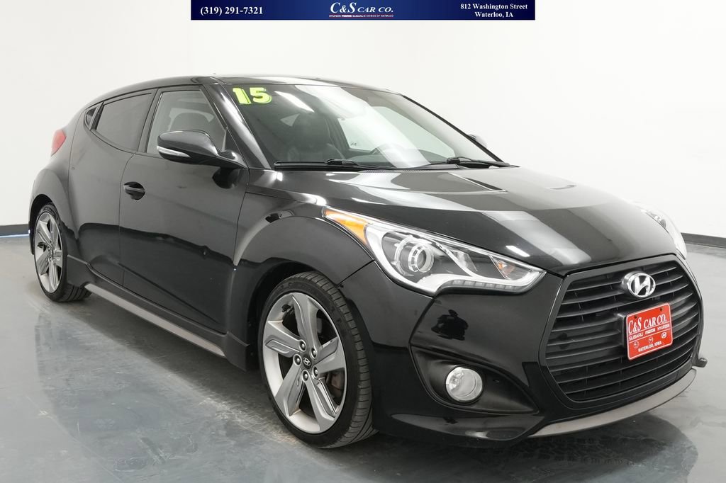 Used 2015 Hyundai Veloster Turbo w/ Option Group 04 FWD image 1