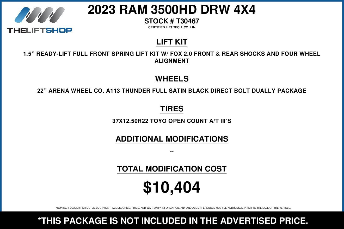 Used 2023 RAM 3500 Limited image 2