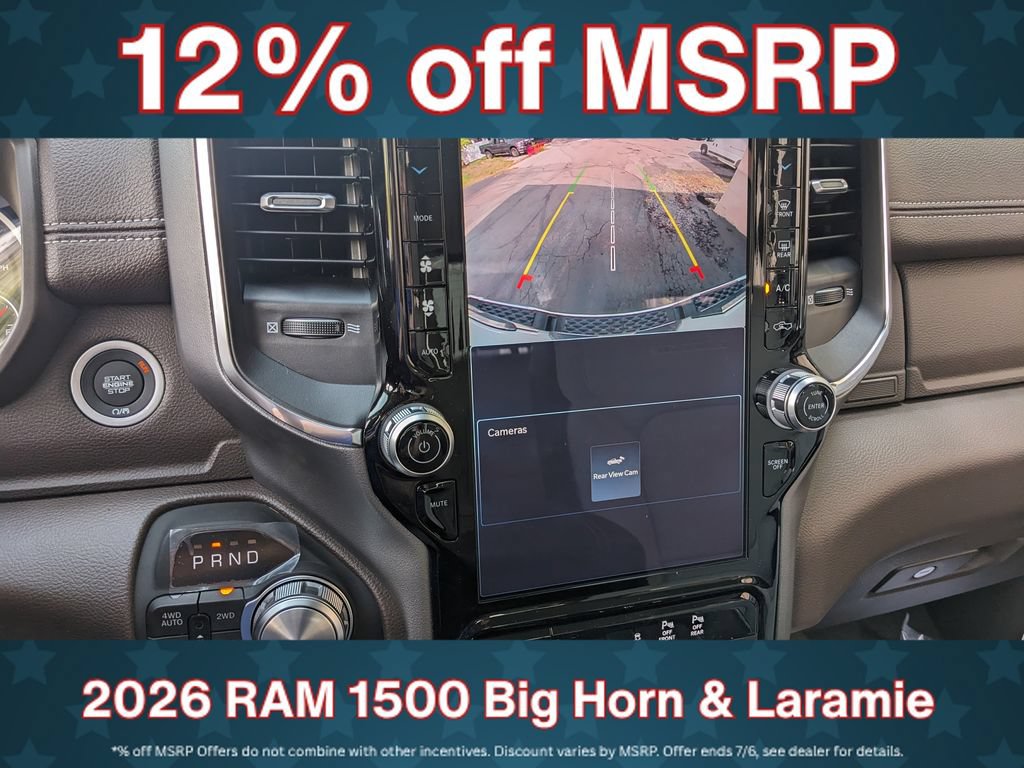 New 2026 RAM 1500 Laramie AWD/4WD image 37
