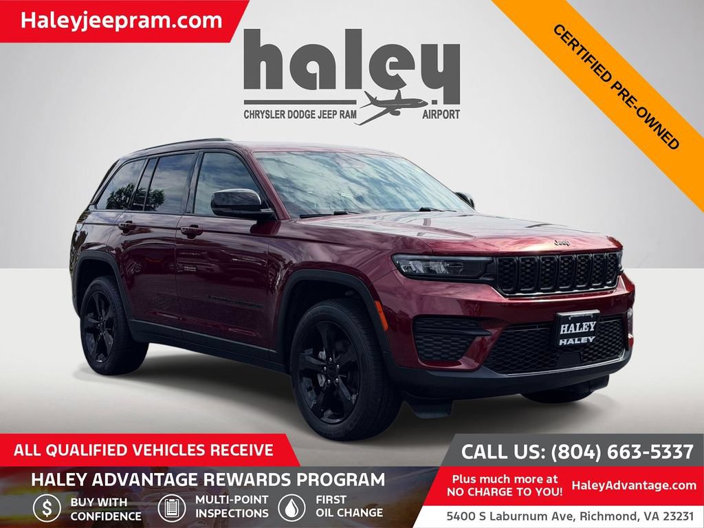 Certified 2023 Jeep Grand Cherokee Altitude