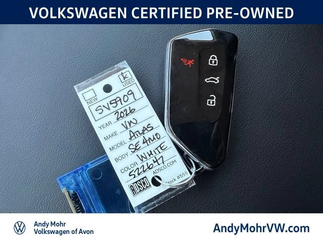 Used 2026 Volkswagen Atlas SE AWD/4WD image 32