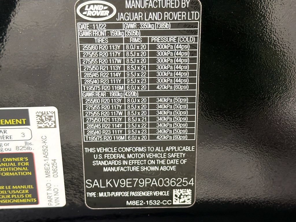 Certified 2023 Land Rover Range Rover First Edition AWD/4WD image 35
