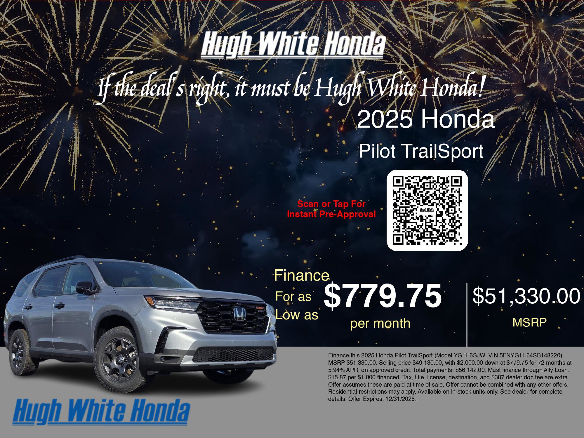 New 2025 Honda Pilot TrailSport image 7