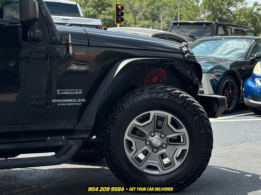 Used 2017 Jeep Wrangler Unlimited Sport w/ Quick Order Package 23S AWD/4WD image 9