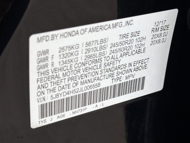 Used 2018 Acura MDX SH-AWD w/ Technology Package image 26