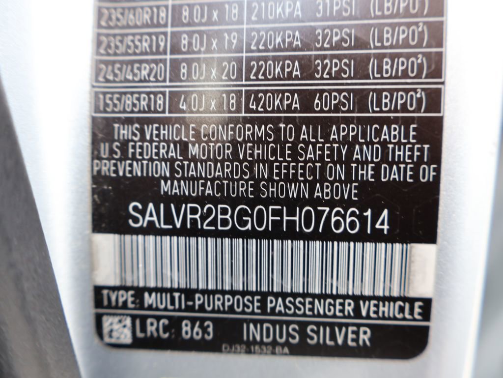 Used 2015 Land Rover Range Rover Evoque Pure Premium AWD/4WD image 42