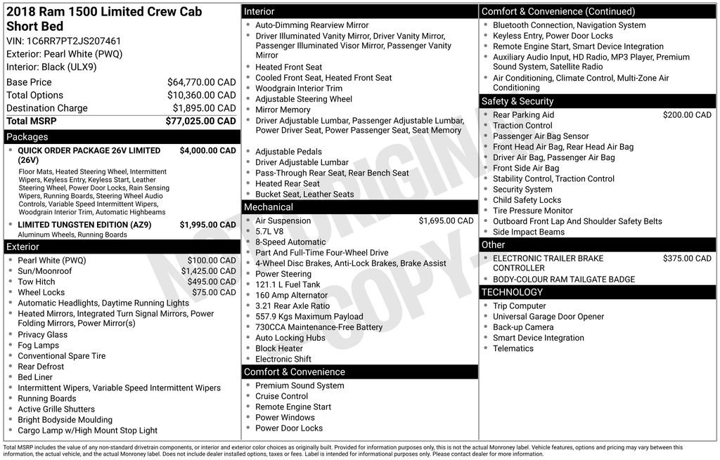 Used 2018 RAM 1500 Limited image 2