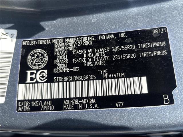 Used 2021 Toyota Highlander Limited AWD/4WD image 30