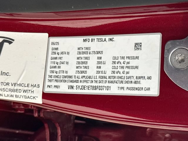 Used 2025 Tesla Model 3 Performance AWD/4WD image 31